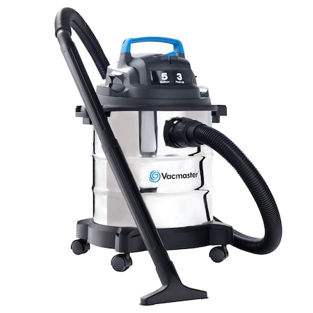 Vacmaster 5 gal. Stainless Steel Tank Wet/Dry Vac VOC507S